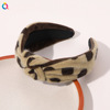 Retro headband, trend cloth with pigtail, new collection, Korean style