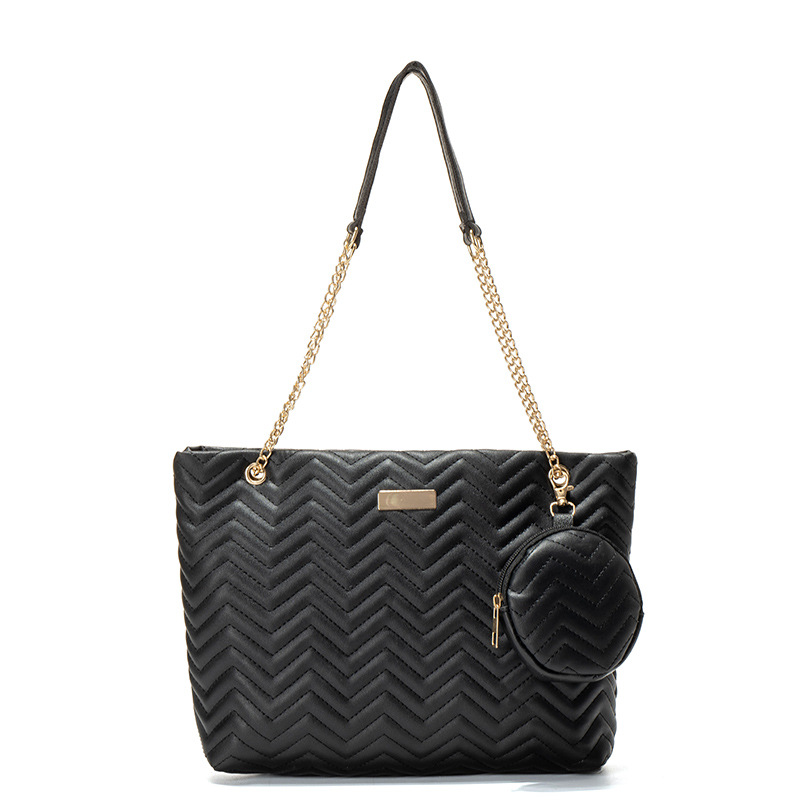 Bags Women's Two-Piece Set Women's Bag 2025Big Bag Embroidered Large Capacity Shoulder Bag Mother Bag Texture Handbag