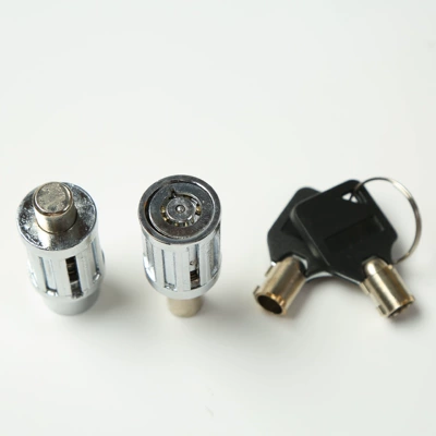 Telescopic Press Lock Motorcycle Tail Box Lock Core Anti-theft Accessories Aluminum Alloy Stainless Steel Tail Box Accessories Side Box Motorcycle Travel (Avtomobil qapı kilidi silindrləri) - default