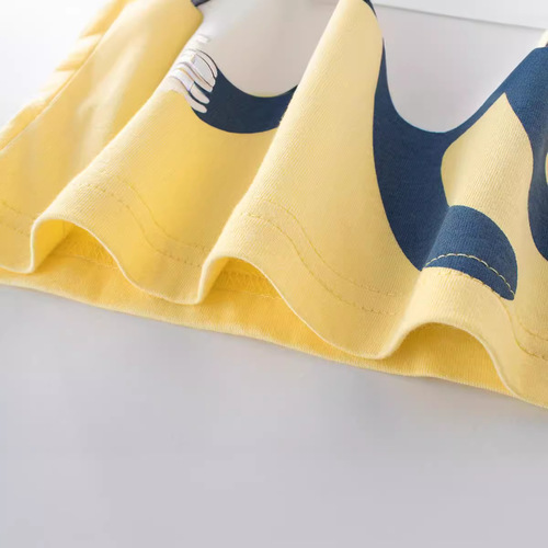 Boys' short-sleeved T-shirt children's half-sleeved animal stall supply 2024 summer new children's clothing wholesale one piece drop shipping