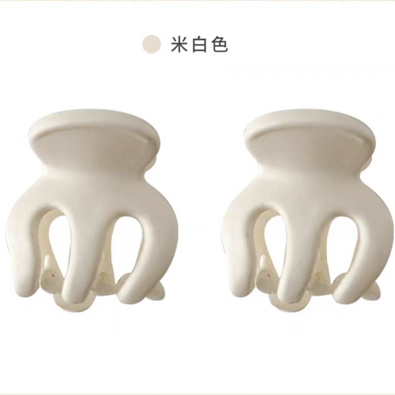 Large high ponytail claw clip hair clip for women, back of head hair clip 2023 frosted pumpkin clip hair accessory.