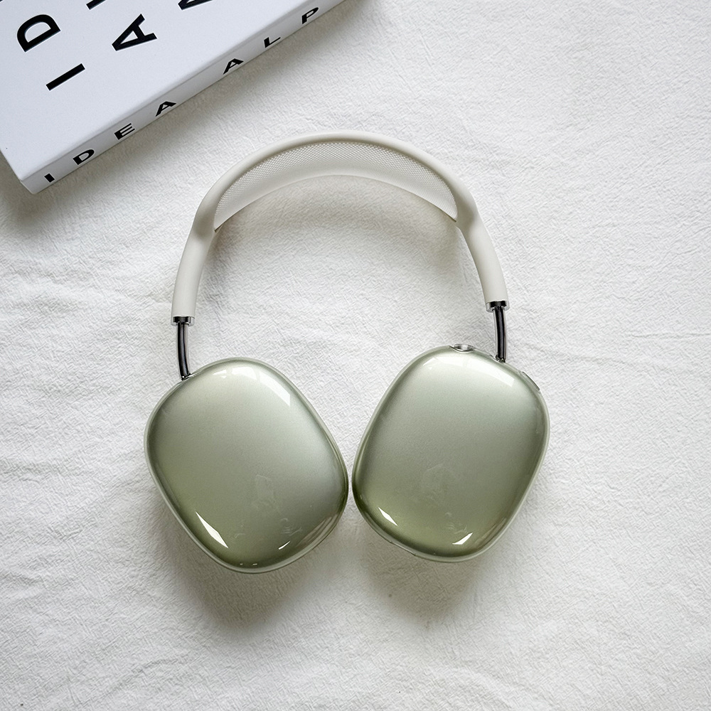 Para AirPodsMax2, cubierta de auriculares TPU transparente a prueba de caídas, cubierta de auriculares de aluminio, todo incluido. image 7