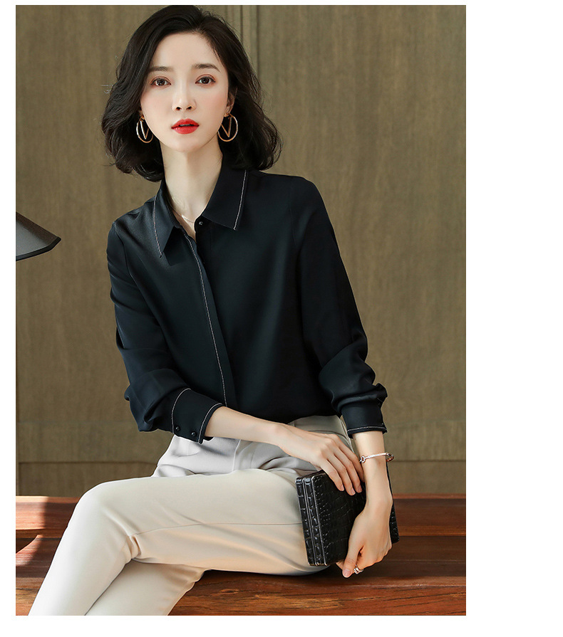 E3756 2910K ÁO SƠ MI NỮ TEMTDEI DÀI TAY MÙA XUÂN THU ĐÔNG THỜI TRANG NỮ LỤA TƠ TẰM G06 SẢN PHẨM MỚI