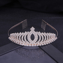 2021 Best-selling Alloy Birthday Crown Headpiece Bride Wedding Ceremony Host Program Accessory Manufacturer