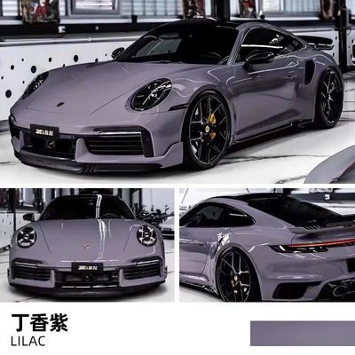Auto Color Change Film: film Tesla liquid metal silver - lilac-purple-nationwide-warranty-five-year-guarantee-imported-materials-default-item