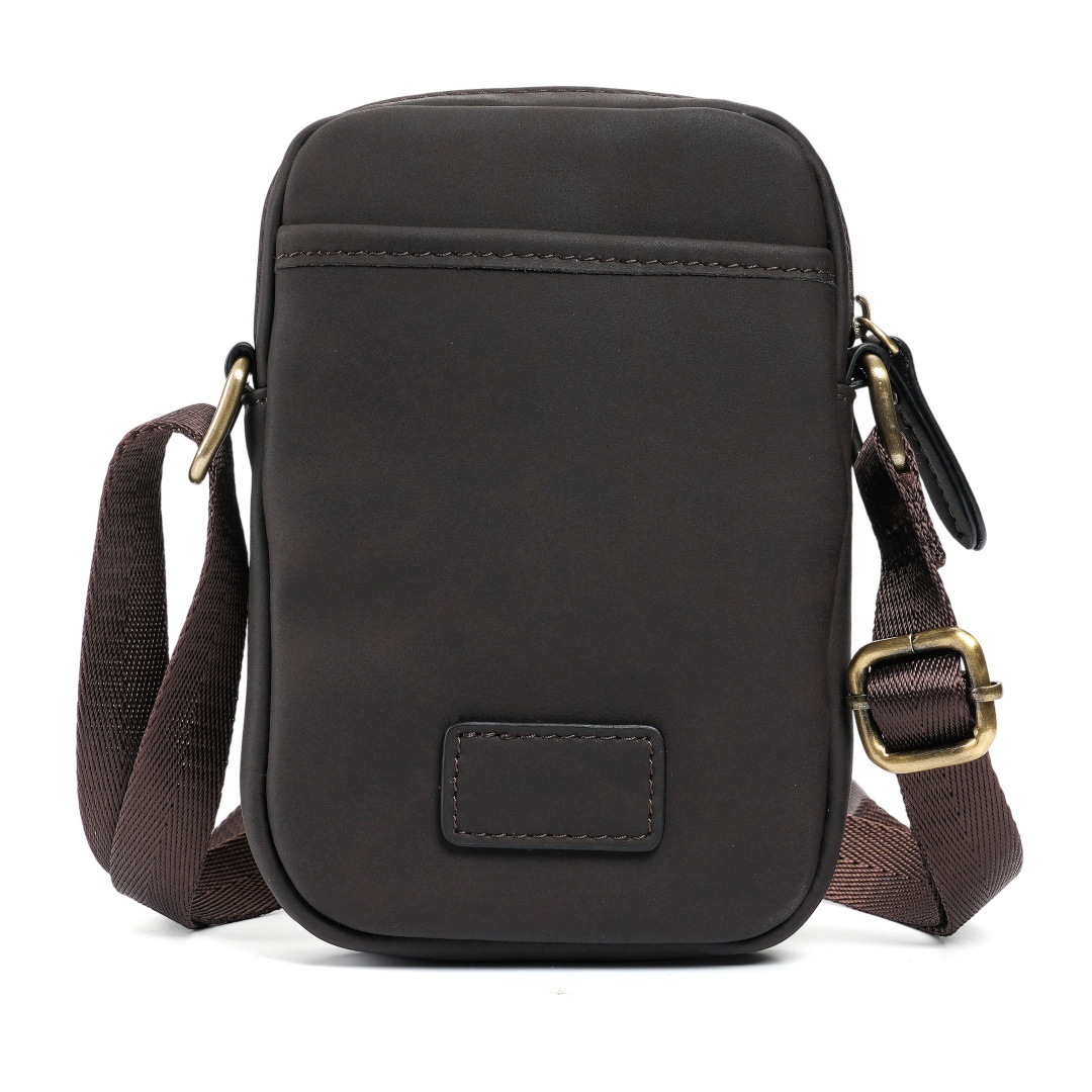 2035 amazon mochila de hombro de cuero genuino retro mochila de hombro de cuero mate bolso multifuncional transfronterizo de doble capa de cuero de vaca