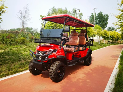 Electric Golf Cart, Off-Road Elektrikli qolf avtomobilləri - 21-row-of-6-seats