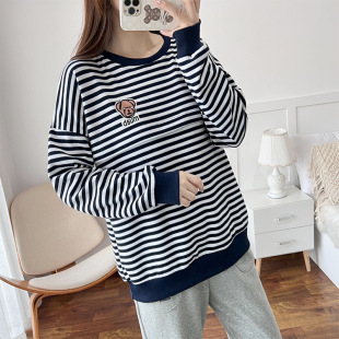 Breastfeeding Clothes Autumn Outfit Hot Mom Postpartum Pregnant Women's Breastfeeding Jacket Spring and Autumn Outfit Breastfeeding Sweater Jacket