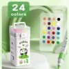 Portable [increased quantity] 24 colors/free Kurome stickers
