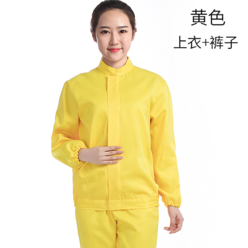 Fábrica de alimentos ropa de trabajo traje Taller de procesamiento de ropa de trabajo blanco ropa de trabajo de invierno ropa sanitaria azul bordado