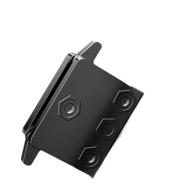 Efficient AL100 integrated glass door lock with password glass door lock office fingerprint smart lock door lock