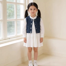 童连衣裙;童套装;童裤