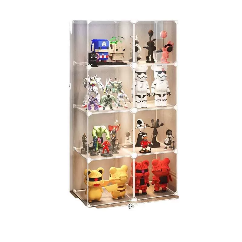 Подставка для минифигурки Lego, акриловая коробка для хранения, конструктор, игрушка
