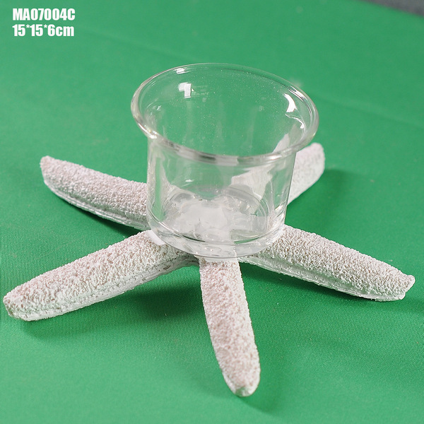 Resin Starfish Candle Cup Cup Soft Crafts Crafts Finger Finger Stars…