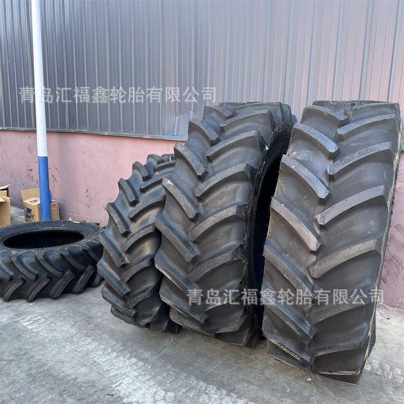 改装加宽拖拉机轮胎420/70R28 520/70R38替代14.9-28 18.4-38