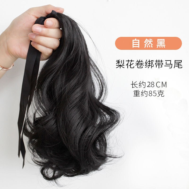 垂耳兔假发公主头双马尾女团风小抓夹超轻自然蓬松发量少神器马尾|undefined