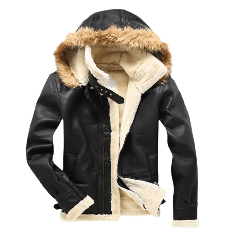 2024 en leren geïntegreerde heren winter dikke bontjas_voghion.com