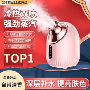 Hot and Cold Dual Spray Facial Steamer, Hydrating Instrument, Spray Facial Steamer, Hot and Cold Dual-Use Pore Cleaning Instrument, Hot Spray Cross-Border Wholesale