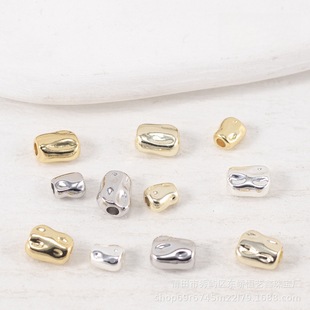 14K����ɫ����ʯ�^����˸����ֹ�diy������朶��Ʒ����