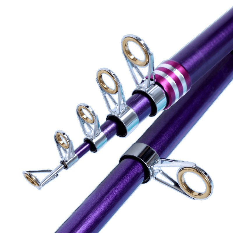 Caña de mar telescópico lanzamiento de larga distancia línea de carbono ultra dura línea de pesca de metal conjunto de rueda ligera lanzamiento de larga distancia línea de pesca de larga distancia un conjunto completo