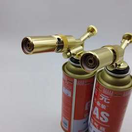 911卡式液化气喷火枪户外烧烤点火器丁烷气便携式软硬火可倒火