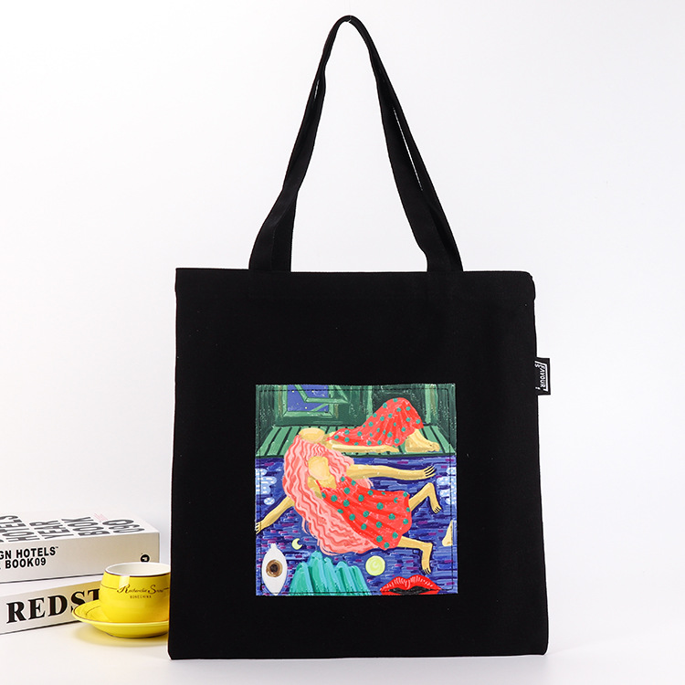 工厂生产棉布帆布袋 帆布袋手提袋购物帆布袋定做logo图案