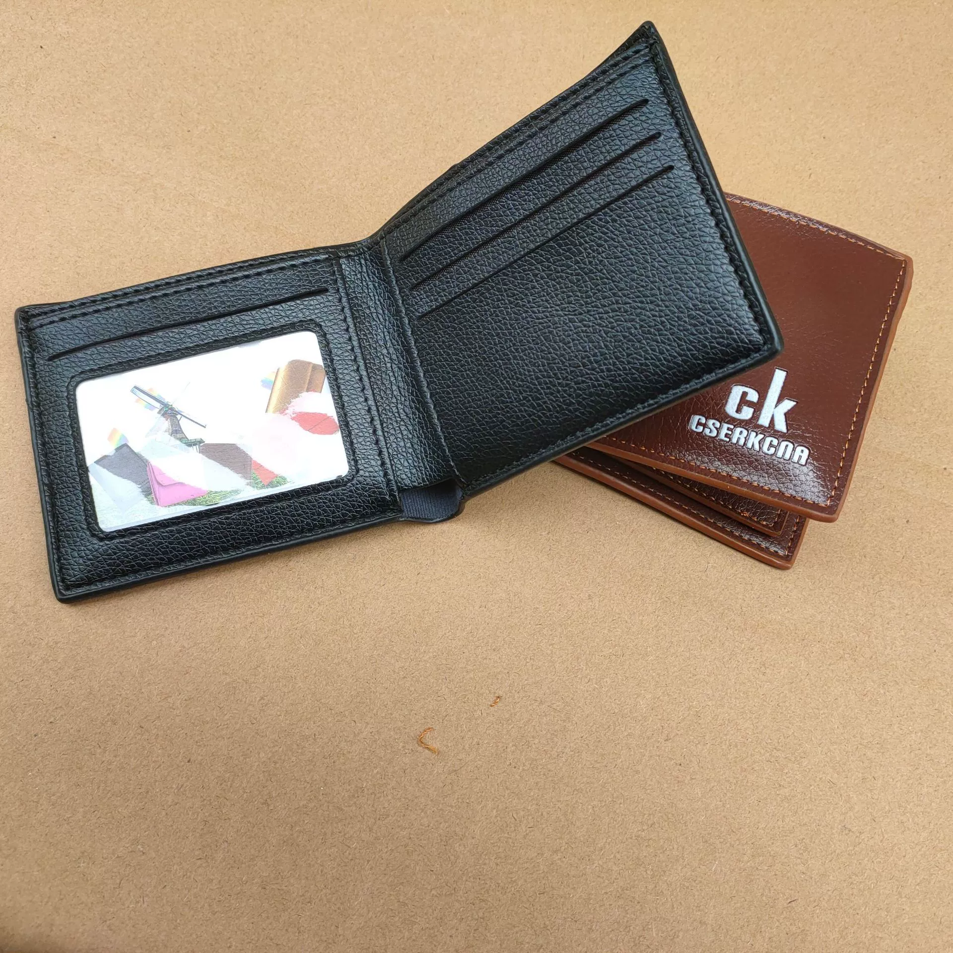 Мужской кошелек с прямой поставкой с фабрики, простой горизонтальный Новый Повседневный Кошелек с несколькими картами, модный трансграничный Кошелек для монет с горячей продажей