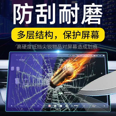 Car interior film: navigation screen protector, display screen protective