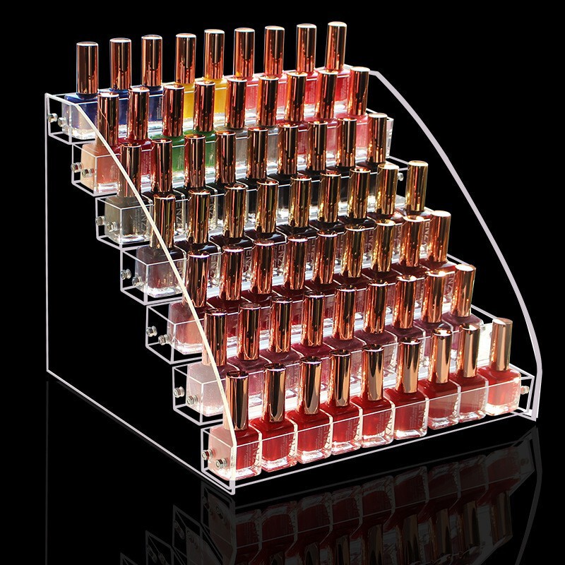 Weituo Ready Supply Household Beauty Cosmetics Store Storage Desktop Organizer Box Nail Polish Glue Shelf Display Stand Weituo Ready Supply Household Beauty Cosmetics Store Storage Desktop Organizer Box Nail Polish Glue Shelf Display Stand