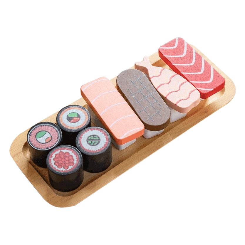 De los niños de madera simulación play House Fat sushi set cocina juego y niñas juguetes educativos