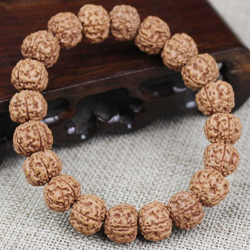 Бодхи четки, четки с круглыми бусами для мужчин и женщин walnut, браслет, оптовая торговля