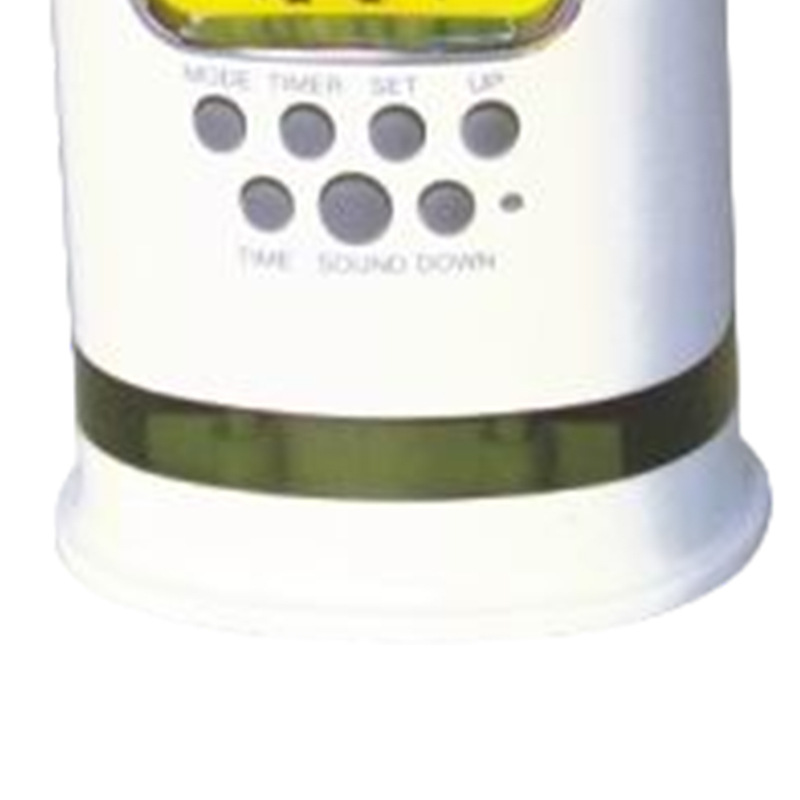 새로운 다채로운 자연 사운드 펜 홀더 영구 달력 고정밀 온도 및 습도 미터 색상 변경 알람 시계 실시간 모니터링