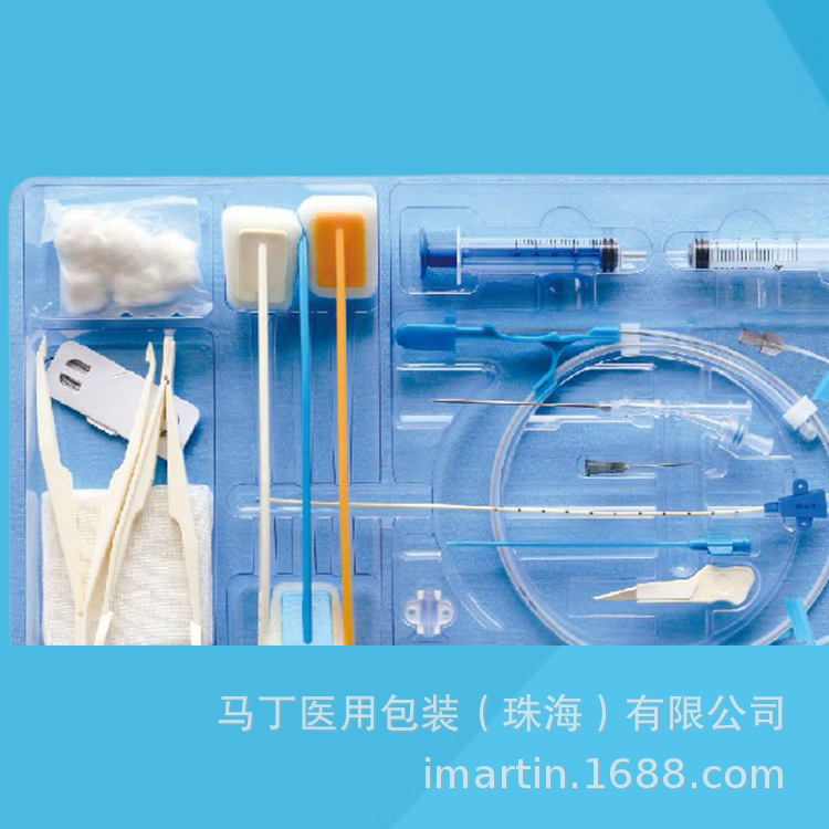 医疗包装吸塑盒厂家直营 -PETG套装医疗吸塑盒+特卫强盖材