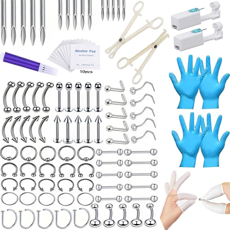 Europäischer Piercing Schmuck Aus Titanstahl Für Nase Und Lippe_voghion.com