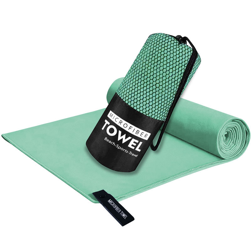 Toalla deportiva de secado rápido de microfibra, absorbente y ligera, ideal para gimnasio y deporte