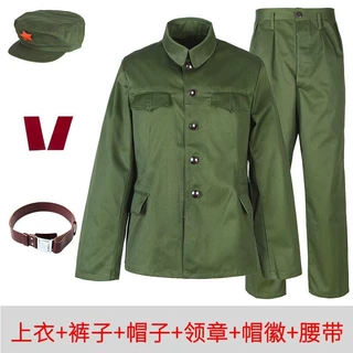 65老式的确良夏装涤卡冬装老式文艺演出服聚会纪念装