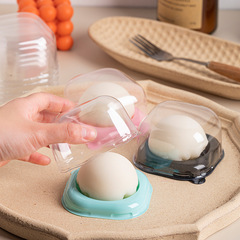 Qingming Qingtuan Snow Meiniang packaging box, peach egg yolk cake 2/4/6 meat floss, Beckham puff baking packaging box