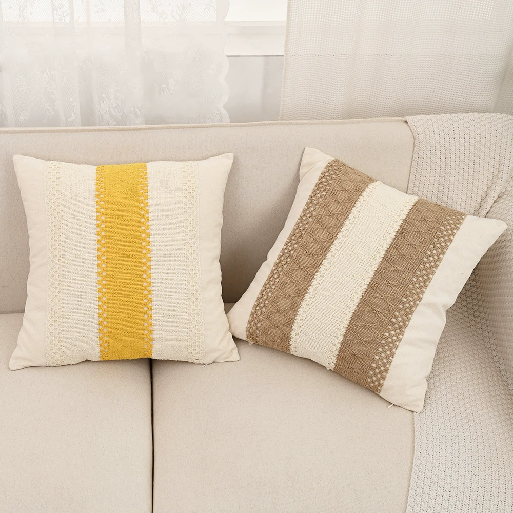 Pillow, retro pillowcase, sofa, (Cross-border trading)