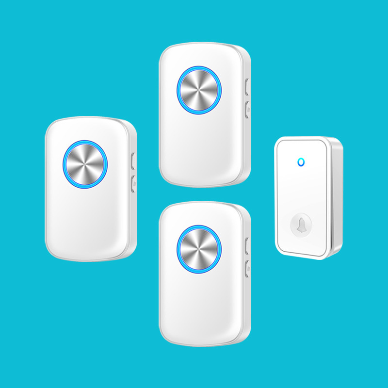 防水自发电门铃无线家用超远距离不用电池智能电子遥控老人呼叫器