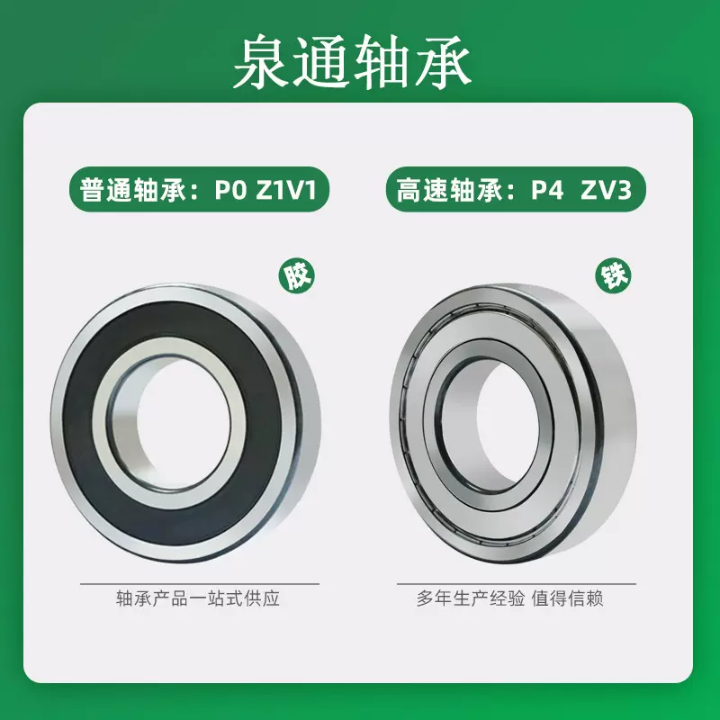 6200-ZZ 6201-2RS 6203ZZ 6204-ZZ/2RS 6205-ZZ/2RS深沟球轴承