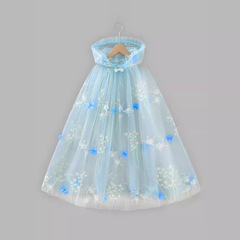 Ladies' Hanfu Embroidered Cape - Summer New Release, Exquisite Chinese Ancient Style Mantle - Princess Shawl - Performance Wear - One Mantle