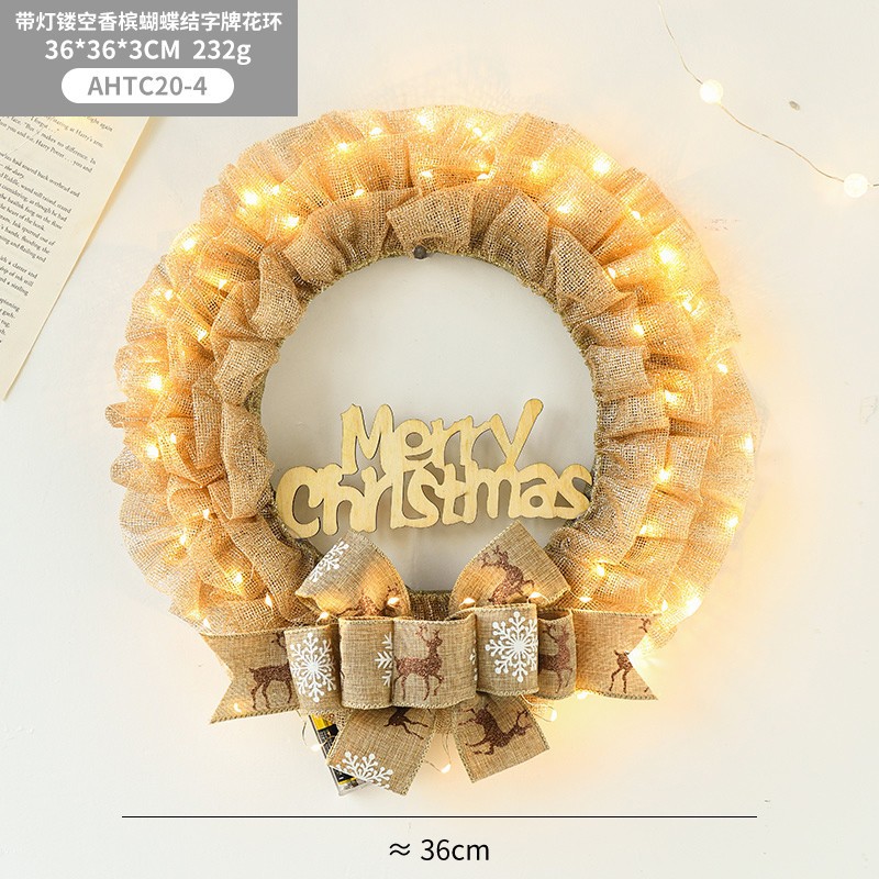 Hong Kong Heng nueva ropa de Navidad fruta roja guirnalda decorativa colgante creativo puerta colgante ventana colgante decoración de Navidad