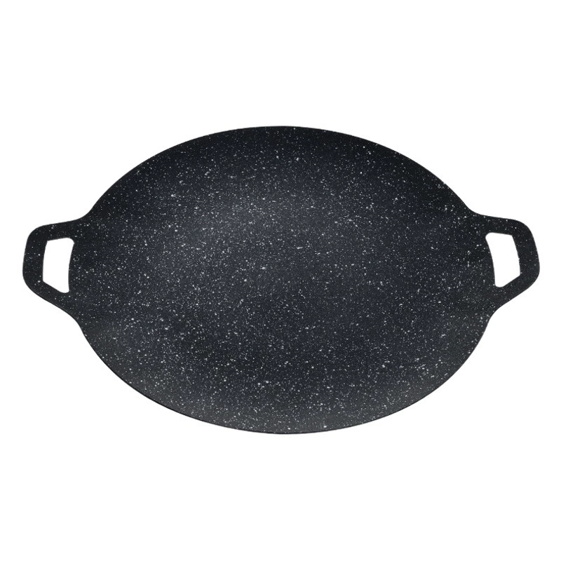 Трансграничная гриль-тарелка На открытом воздухе Кемпинг Тарелка для барбекю в Корейском стиле Тарелка для барбекю Бытовой картридж Плита теппаньяки Антипригарная гриль-тарелка Тарелка для жарки