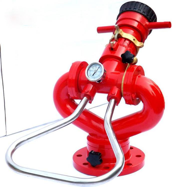 Material de aleación de aluminio para cañón de agua de fuego móvil multifuncional de agitación manual fijo