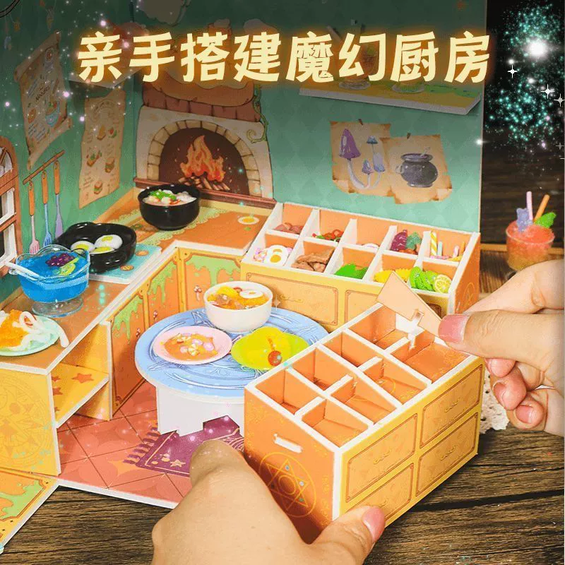 Набор для лепки миниатюрной еды игрушечная кухня