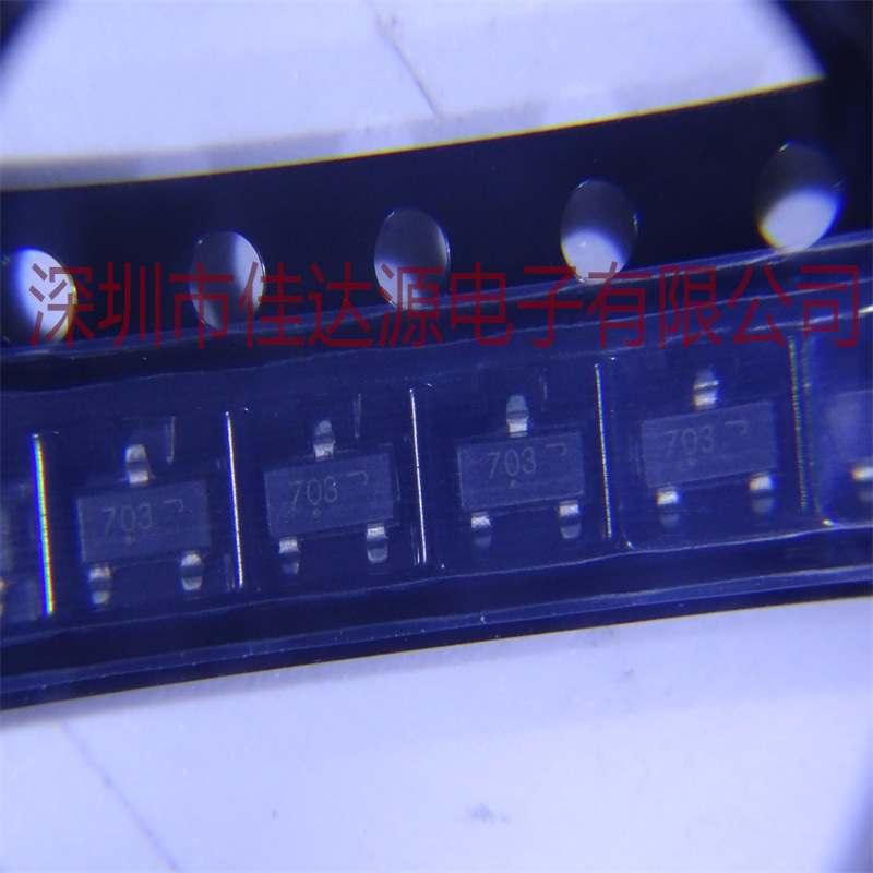 全新原装 2N7002ET1G 2N7002 丝印 703 SOT23贴片MOS场效应管