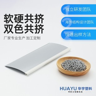 Pvc Two-Color Co-Extruded Profile, Pvc Soft-Hard Composite Livestock Industry Blade, Aluminum-To-Plastic Parts, Can Be Coated with Aluminum Film