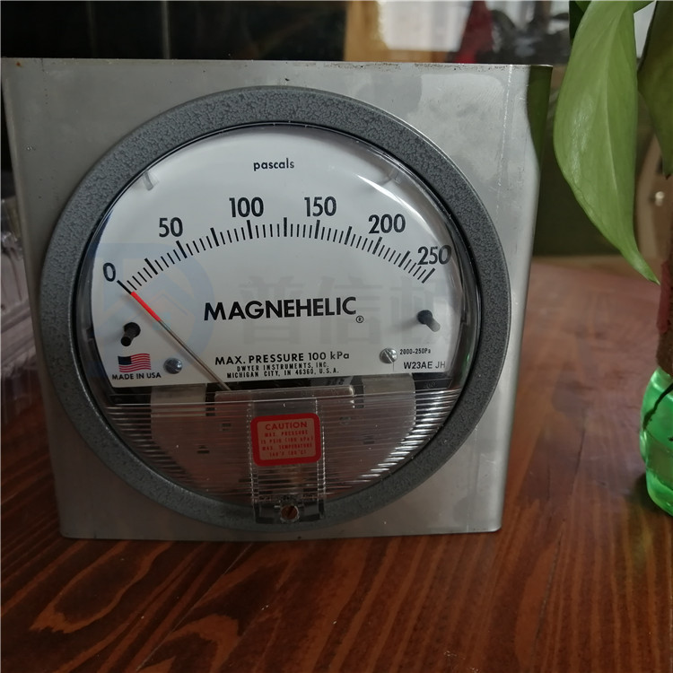 德威尔250pa负压表MAGNEHELIC差压计dwyer药厂车间微压差表