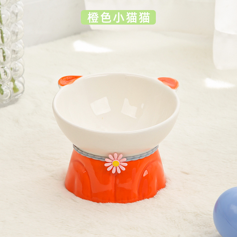 꽃과 함께 신사 오렌지