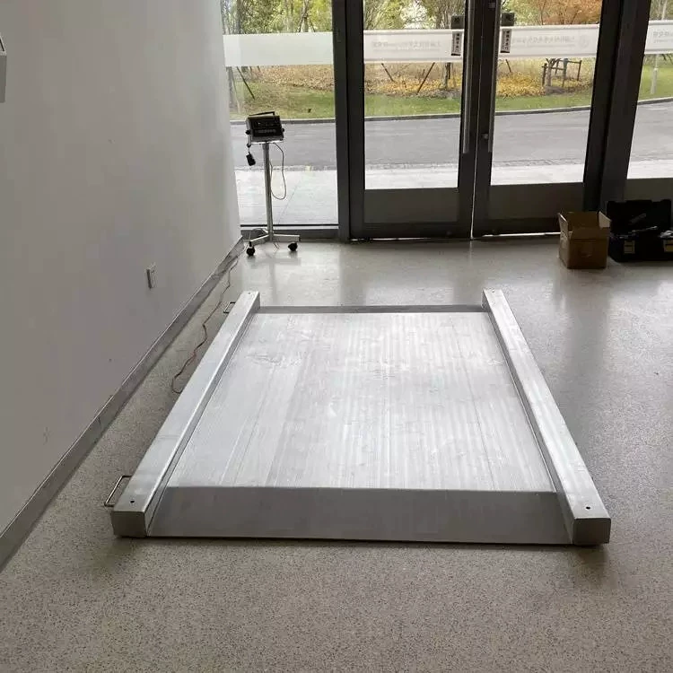 Химический завод стойкий к кислоте 1 тонна из нержавеющей стали электронные весы 2t304 Материал плоские весы 3T цельноподъемный пол